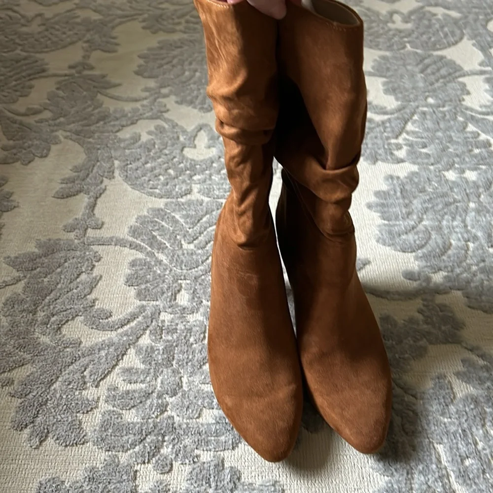 Banana Republic Suede Slouchy Boot, 7.5 - Picture 6 of 13